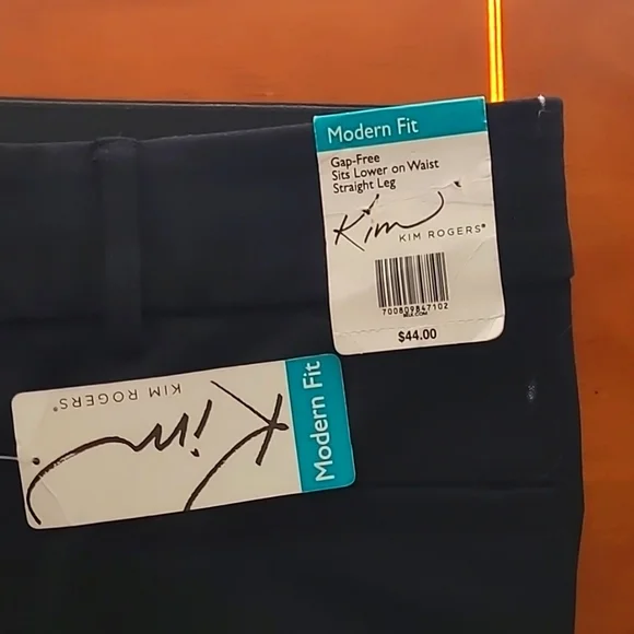 NWT Kim Roger's Modern fit pants - Picture 4 of 6